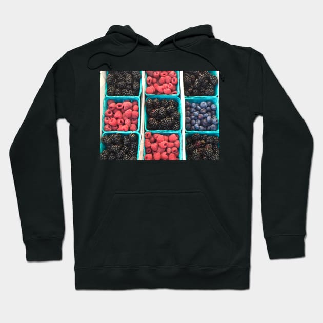 Summer Berries Hoodie by ephotocard